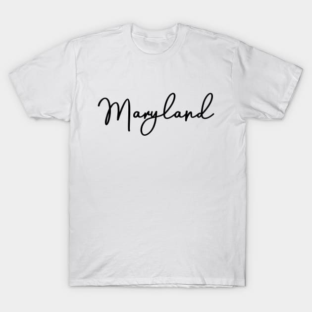 Maryland T-Shirt by MelissaJoyCreative